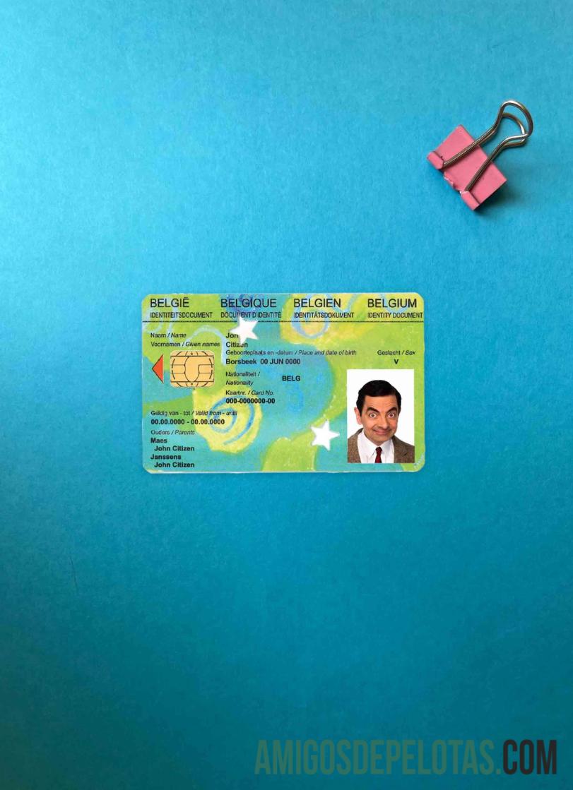 Belgium Kids ID olhar de foto frente modelo